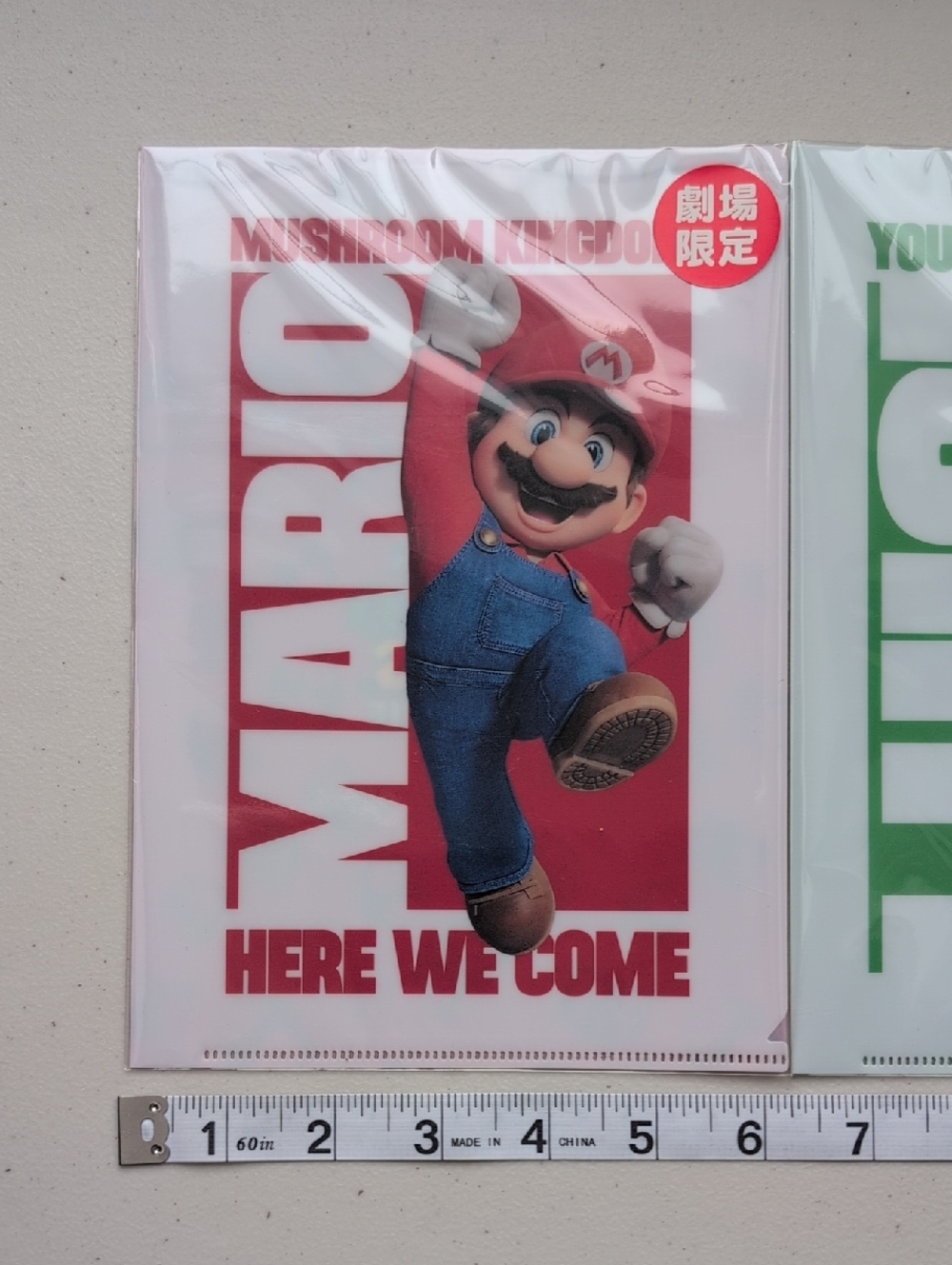 Nintendo Super Mario Bros. Movie Pocket File - NWT Featuring Your Favorites